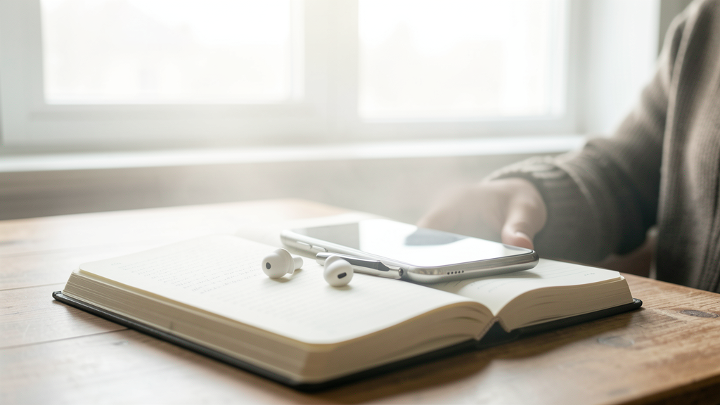 Photographic detail related to Dictate Your Way to Clarity: A 2026 Morning Pages Workflow in Day One